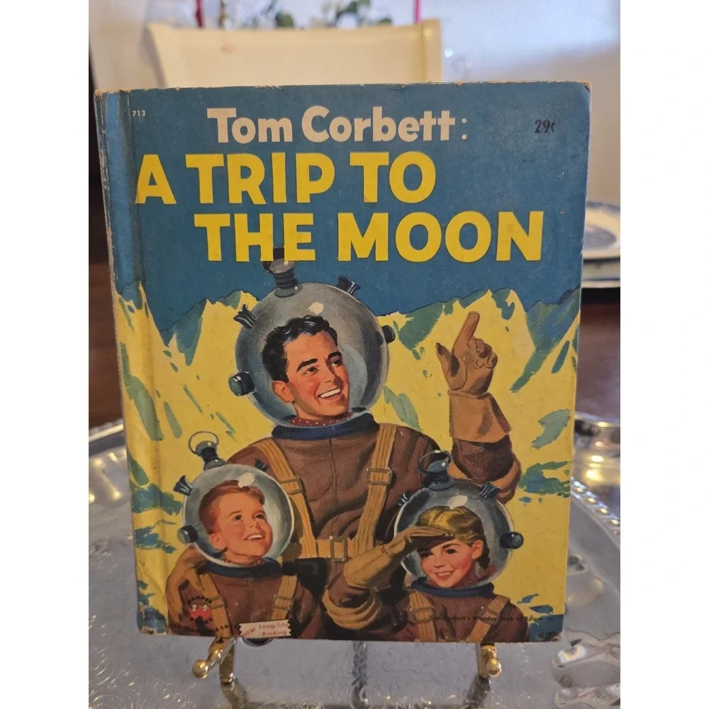 vintage 1953 hardcover children's book 